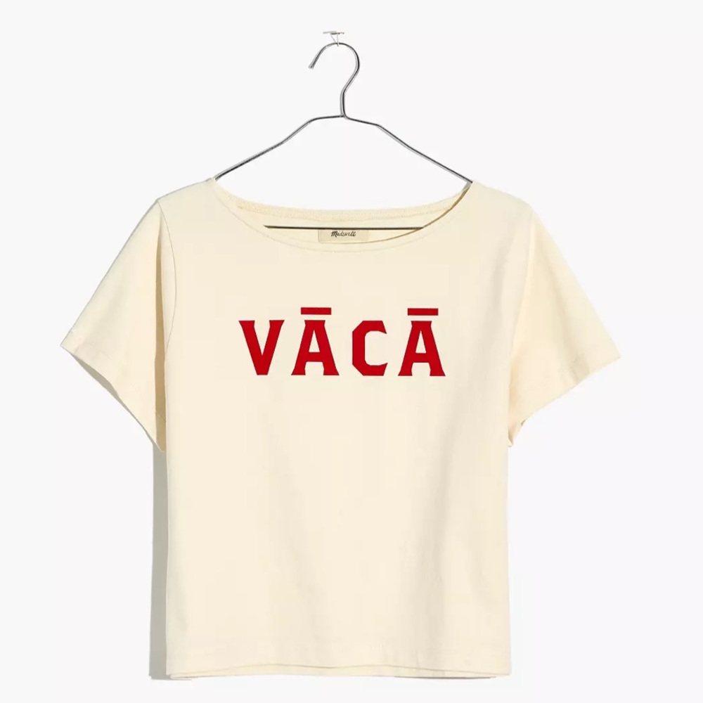 Madewell Vaca Graphic Boxy Tee